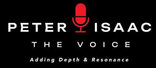 Peter Isaac The voice Adding Depth & Resonance Logo